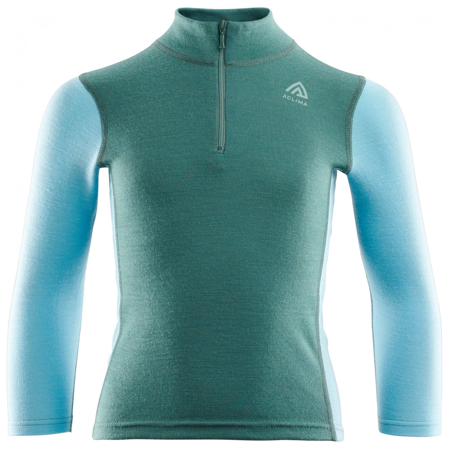 Aclima - Kid's Warmwool Mock Neck - Sous-vêtement mérinos 2 Aclima - Kid's Warmwool Mock Neck - Sous-vêtement mérinos – Image 2