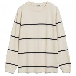 ARMEDANGELS - Elmaar Stripes - Haut à manches longues -Pulls Soldes armedangels elmaar stripes haut a manches longues 1