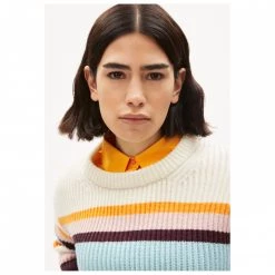 ARMEDANGELS - Women's Naaruko Multicolor - Pull -Pulls Soldes armedangels womens naaruko multicolor pull detail 5