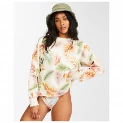 Pulls Soldes -Pulls Soldes billabong womens cut off crew pull detail 3