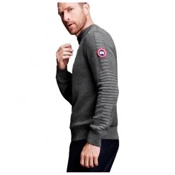 Canada Goose - Paterson Sweater - Pull en laine mérinos -Pulls Soldes canada goose paterson sweater pull en laine merinos detail 4