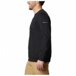 Columbia - Columbia Logo Fleece Crew - Pull -Pulls Soldes columbia columbia logo fleece crew pull detail 3