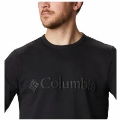 Columbia - Columbia Logo Fleece Crew - Pull -Pulls Soldes columbia columbia logo fleece crew pull detail 4