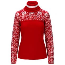Dale of Norway - Mount Red Feminine Sweater - Pull en laine -Pulls Soldes dale of norway mount red feminine sweater pull en laine 2