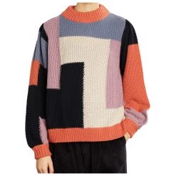 DEDICATED - Women's Sweater Knitted Rutbo Blocks - Pull -Pulls Soldes dedicated womens sweater knitted rutbo blocks pull 1