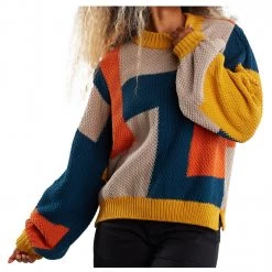 DEDICATED - Women's Sweater Knitted Rutbo Blocks - Pull -Pulls Soldes dedicated womens sweater knitted rutbo blocks pull 2