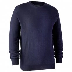 Deerhunter - Kingston Knit with O-Neck - Pull en laine mérinos