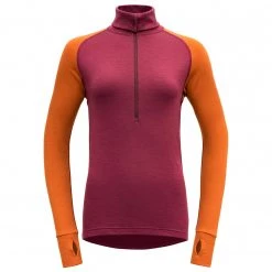 Devold - Expedition Woman Zip Neck - Sous-vêtement mérinos -Pulls Soldes devold expedition woman zip neck sous vetement merinos 2
