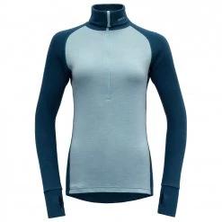 Devold - Expedition Woman Zip Neck - Sous-vêtement mérinos -Pulls Soldes devold expedition woman zip neck sous vetement merinos 4
