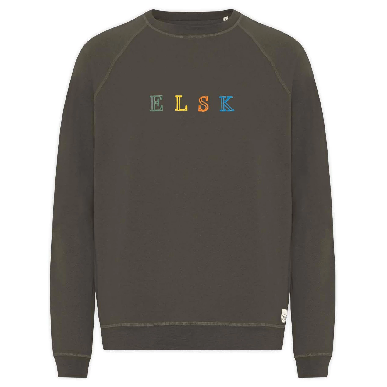 ELSK - Pure Stroke Emb Tværs Crewneck - Pull 3 ELSK - Pure Stroke Emb Tværs Crewneck - Pull – Image 3