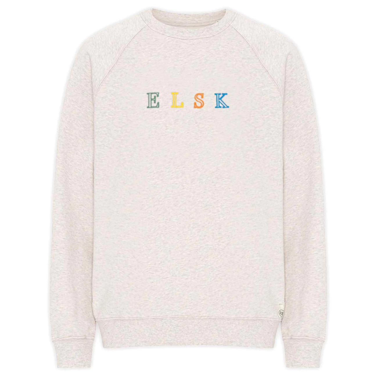 ELSK - Pure Stroke Emb Tværs Crewneck - Pull 4 ELSK - Pure Stroke Emb Tværs Crewneck - Pull – Image 4