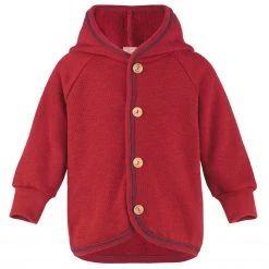 Engel - Baby-Kapuzenjacke mit Holzknöpfen - Veste de loisirs