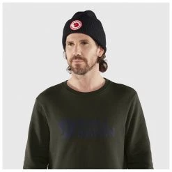 Fjällräven - Fjällräven Logo Sweater - Pull -Pulls Soldes fjaellraeven fjaellraeven logo sweater pull detail 6