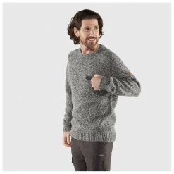 Fjällräven - Lada Round-Neck Sweater - Pull en laine -Pulls Soldes fjaellraeven lada round neck sweater pull en laine detail 4
