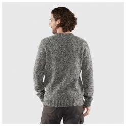 Fjällräven - Lada Round-Neck Sweater - Pull en laine -Pulls Soldes fjaellraeven lada round neck sweater pull en laine detail 5