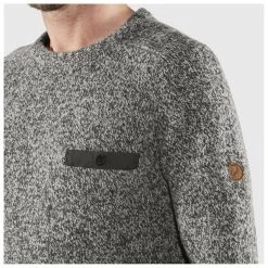 Fjällräven - Lada Round-Neck Sweater - Pull en laine -Pulls Soldes fjaellraeven lada round neck sweater pull en laine detail 6
