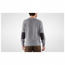 Fjällräven - Övik Nordic Sweater - Pull en laine -Pulls Soldes fjaellraeven oevik nordic sweater pull en laine detail 4