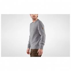 Fjällräven - Övik Nordic Sweater - Pull en laine -Pulls Soldes fjaellraeven oevik nordic sweater pull en laine detail 5