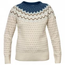 Fjällräven - Women's Övik Knit Sweater - Pull en laine -Pulls Soldes fjaellraeven womens oevik knit sweater pull en laine bf 2