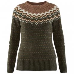 Fjällräven - Women's Övik Knit Sweater - Pull en laine -Pulls Soldes fjaellraeven womens oevik knit sweater pull en laine bf 4
