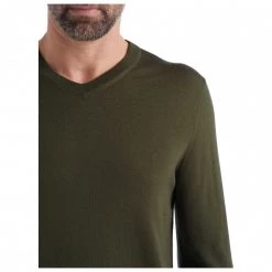 Icebreaker - Wilcox L/S V Sweater - Pull en laine mérinos -Pulls Soldes icebreaker wilcox l s v sweater pull en laine merinos detail 5