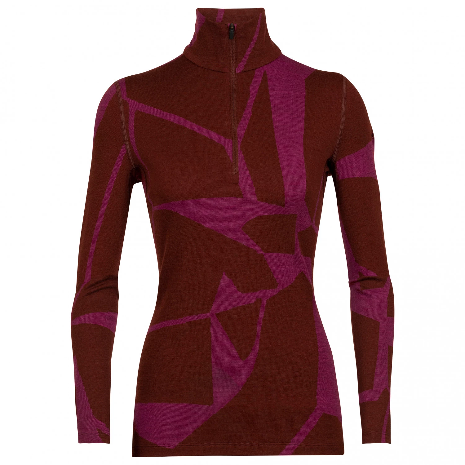 Icebreaker - Women's 250 Vertex L/S Half Zip Landscapes - Sous-vêtement mérinos 1 Icebreaker - Women's 250 Vertex L/S Half Zip Landscapes - Sous-vêtement mérinos