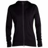 Icebreaker - Women's Quantum III L/S Zip Hood - Veste en laine mérinos