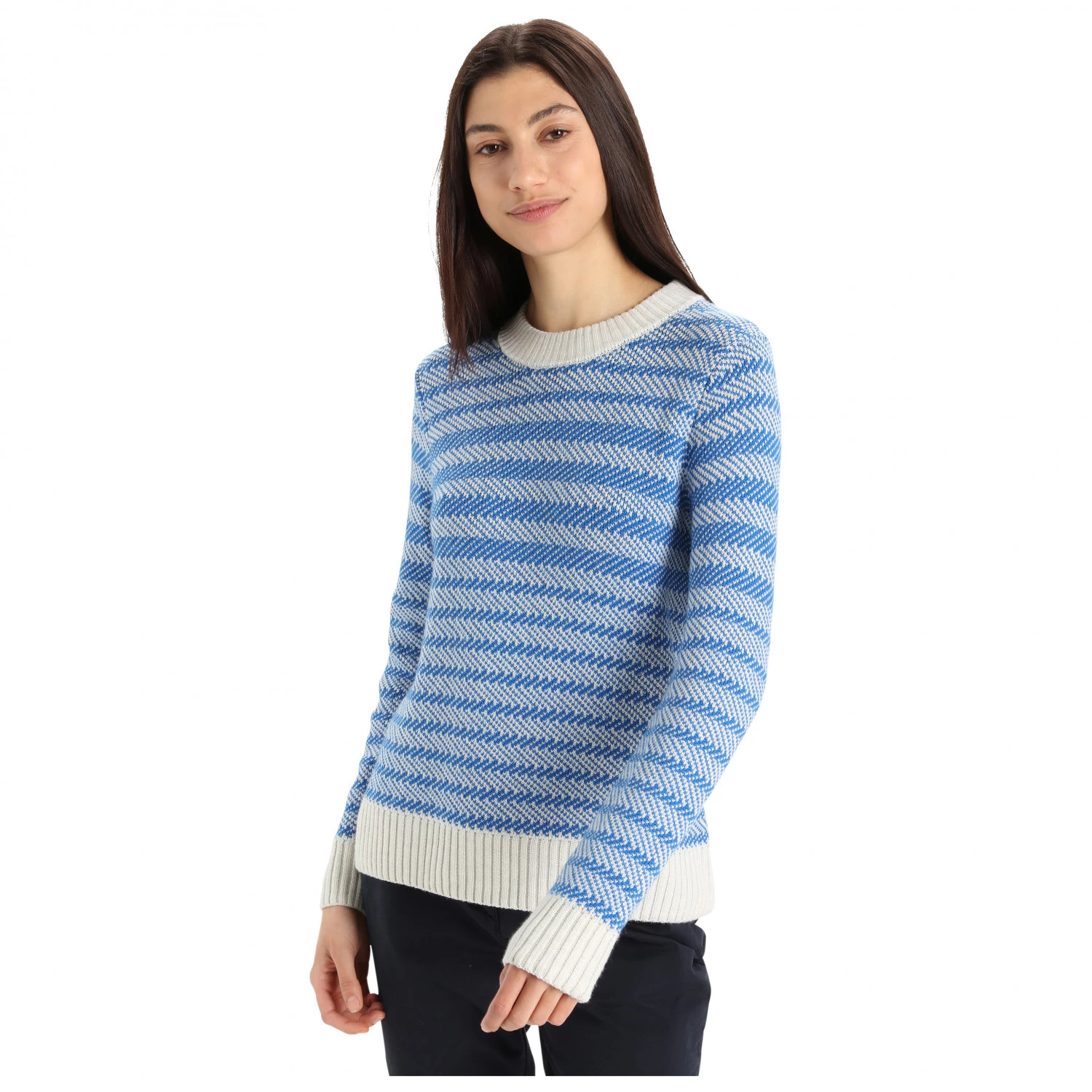 Icebreaker - Women's Waypoint Crewe Sweater - Pull en laine 2 Icebreaker - Women's Waypoint Crewe Sweater - Pull en laine – Image 2