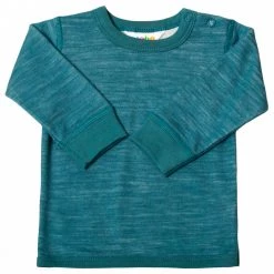 Joha - Kid's 4038 Blouse with Long Sleeves - T-shirt en laine mérinos -Pulls Soldes joha kids 4038 blouse with long sleeves t shirt en laine merinos 4