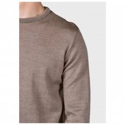 Klitmøller Collective - Basic Merino Knit - Pull en laine mérinos -Pulls Soldes klitmoeller collective basic merino knit pull en laine merinos detail 6