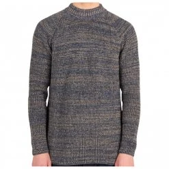 KnowledgeCotton Apparel - Twisted Yarn Rib Knit - Pull -Pulls Soldes knowledgecotton apparel twisted yarn rib knit pull 1