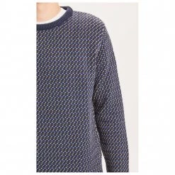 KnowledgeCotton Apparel - Valley Jacquard Crew Neck - Pull -Pulls Soldes knowledgecotton apparel valley jacquard crew neck pull detail 5