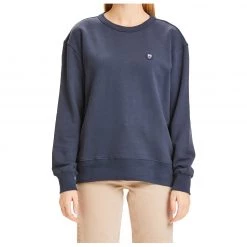 KnowledgeCotton Apparel - Women's Daphne Basic Badge Sweat Vegan - Pull -Pulls Soldes knowledgecotton apparel womens daphne basic badge sweat vegan pull 2