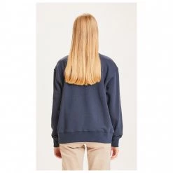 KnowledgeCotton Apparel - Women's Daphne Basic Badge Sweat Vegan - Pull -Pulls Soldes knowledgecotton apparel womens daphne basic badge sweat vegan pull detail 3