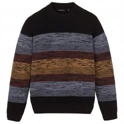 Recolution - Pullover Quickthorn Stripes - Pull -Pulls Soldes recolution pullover quickthorn stripes pull 1