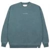 Revolution - Loose Fit Crewneck with Brand Embroidery - Pull