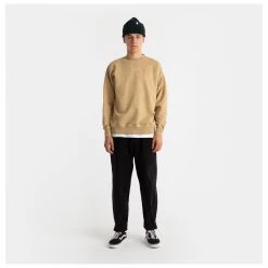 Revolution - Loose Fit Crewneck with Brand Embroidery - Pull -Pulls Soldes revolution loose fit crewneck with brand embroidery pull detail 5