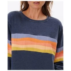 Rip Curl - Women's Melting Waves Crew - Pull -Pulls Soldes rip curl womens melting waves crew pull detail 4