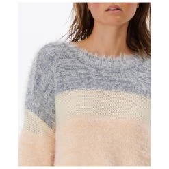 Rip Curl - Women's Surf Treehouse Knit Crew - Pull -Pulls Soldes rip curl womens surf treehouse knit crew pull detail 4