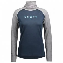Scott - Women's High Neck Shirt Defined Merino - Sous-vêtement mérinos 9 Scott - Women's High Neck Shirt Defined Merino - Sous-vêtement mérinos -Pulls Soldes scott womens high neck shirt defined merino sous vetement merinos 2