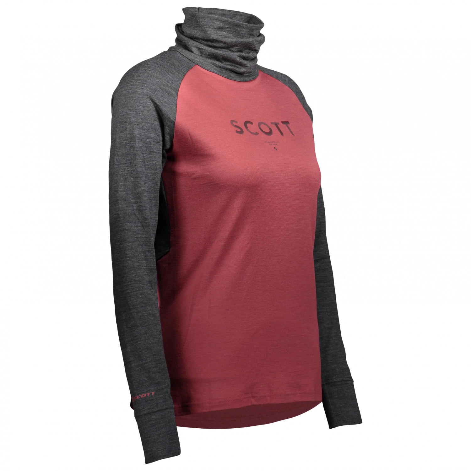 Scott - Women's High Neck Shirt Defined Merino - Sous-vêtement mérinos 2 Scott - Women's High Neck Shirt Defined Merino - Sous-vêtement mérinos – Image 2