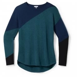 Smartwool - Women's Shadow Pine Colorblock Crew Sweater - Pull