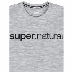 Super.natural - Signature Crew - Pull en laine mérinos -Pulls Soldes supernatural signature crew pull en laine merinos detail 5