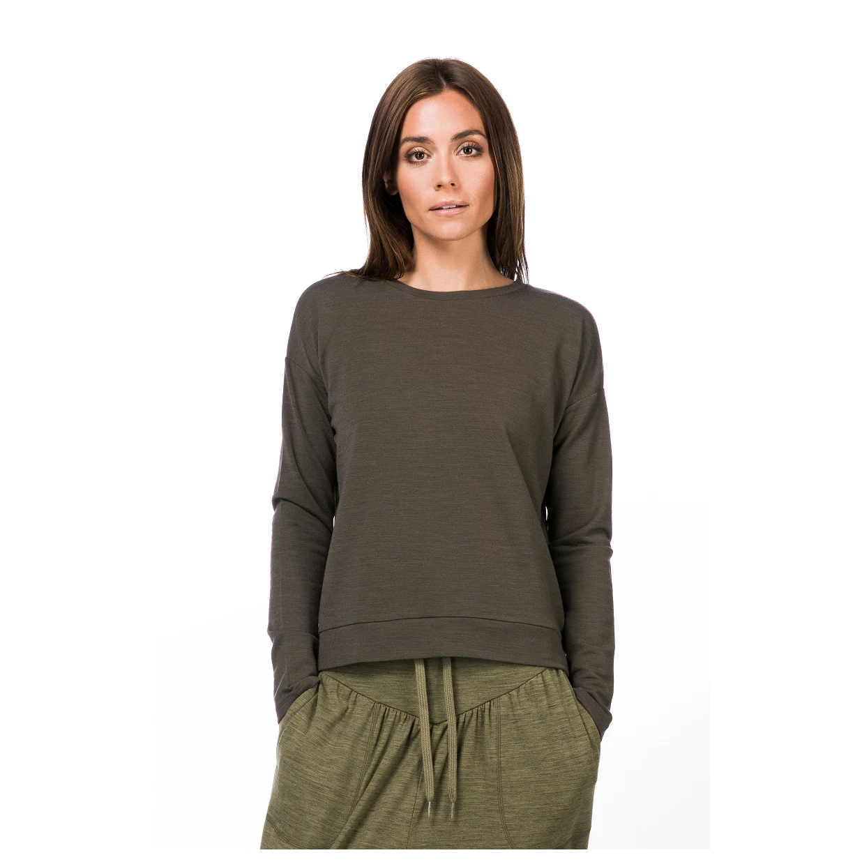 Super.natural - Women's Jonser Sweater - Pull en laine mérinos 3 Super.natural - Women's Jonser Sweater - Pull en laine mérinos – Image 3