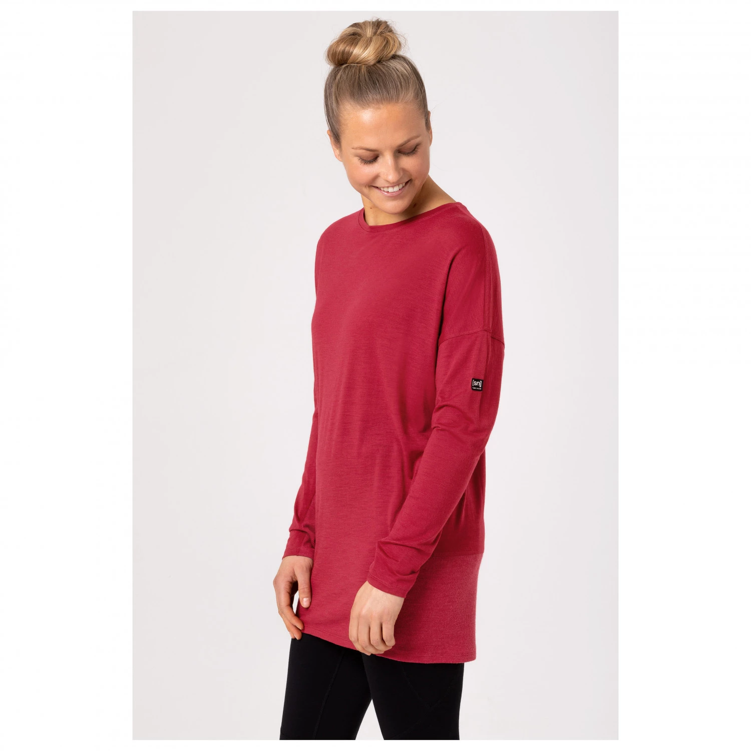 Super.natural - Women's JP Yoga Loose L/S - Haut manches longues en mérinos 3 Super.natural - Women's JP Yoga Loose L/S - Haut manches longues en mérinos – Image 3