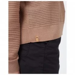 Tentree - Women's Highline Cotton Rib Crew Sweater - Pull -Pulls Soldes tentree womens highline cotton rib crew sweater pull detail 4