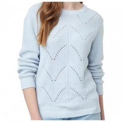 Tentree - Women's Highline Cotton Scalloped Crew Sweater - Pull -Pulls Soldes tentree womens highline cotton scalloped crew sweater pull 1
