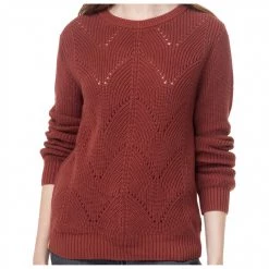 Tentree - Women's Highline Cotton Scalloped Crew Sweater - Pull -Pulls Soldes tentree womens highline cotton scalloped crew sweater pull 3