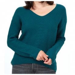 Tentree - Women's Highline V-Neck Sweater - Pull -Pulls Soldes tentree womens highline v neck sweater pull 4