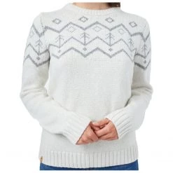Tentree - Women's Highline Wool Intarsia Sweater - Pull -Pulls Soldes tentree womens highline wool intarsia sweater pull bf 2
